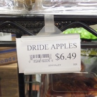 Dride or Dried?